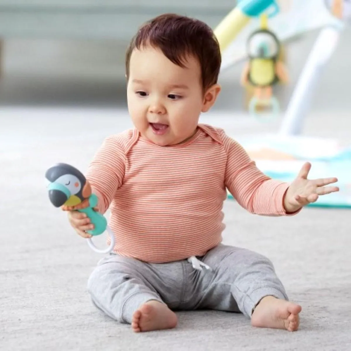 Skip Hop Grijpspeelgoed - Tropical Paradise - Toucan maraca