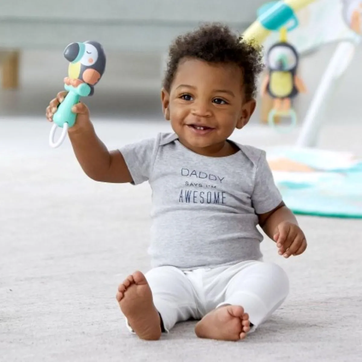 Skip Hop Grijpspeelgoed - Tropical Paradise - Toucan maraca