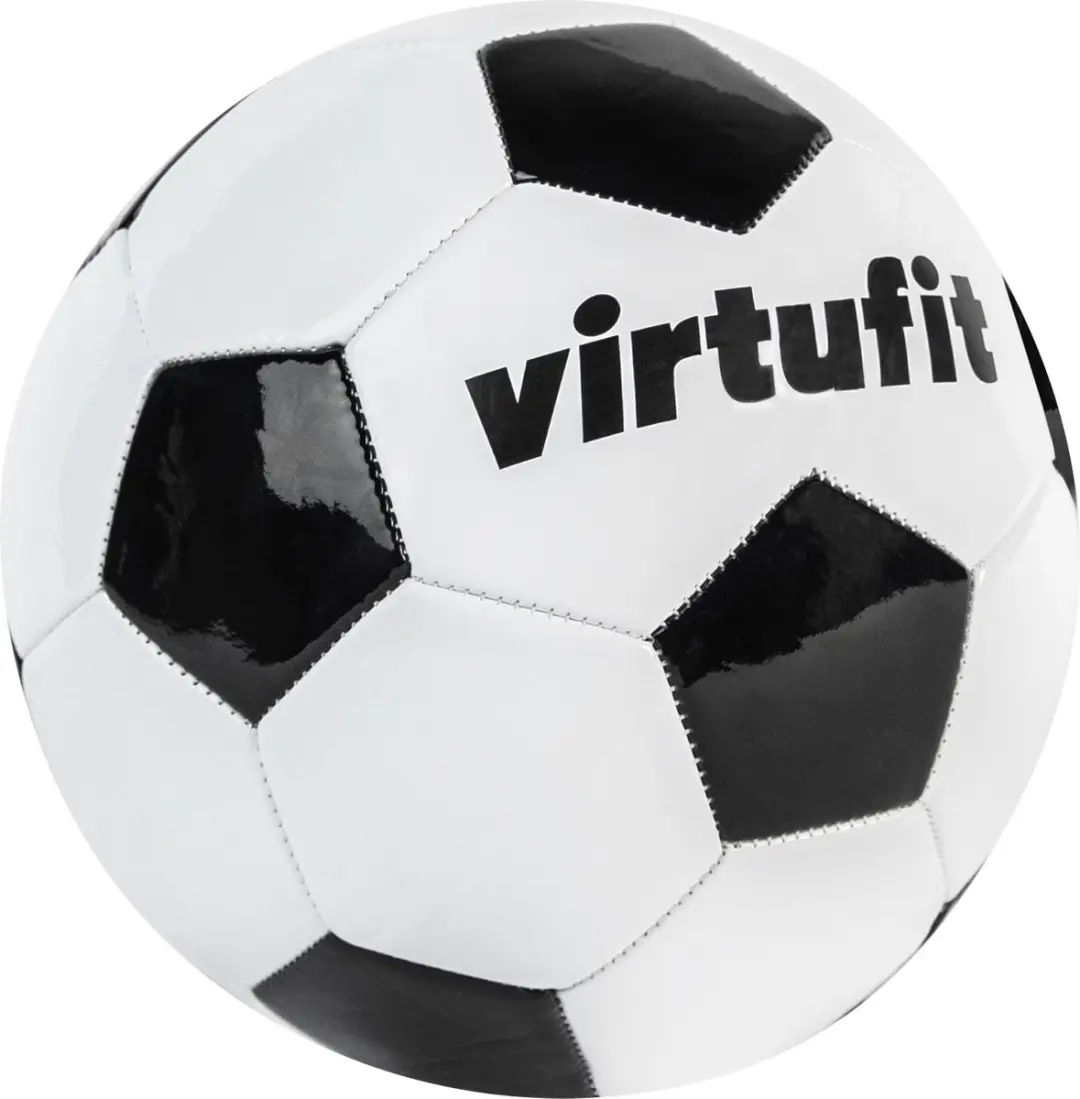 Virtufit Voetbal Maat 5 - Zwart/Wit
