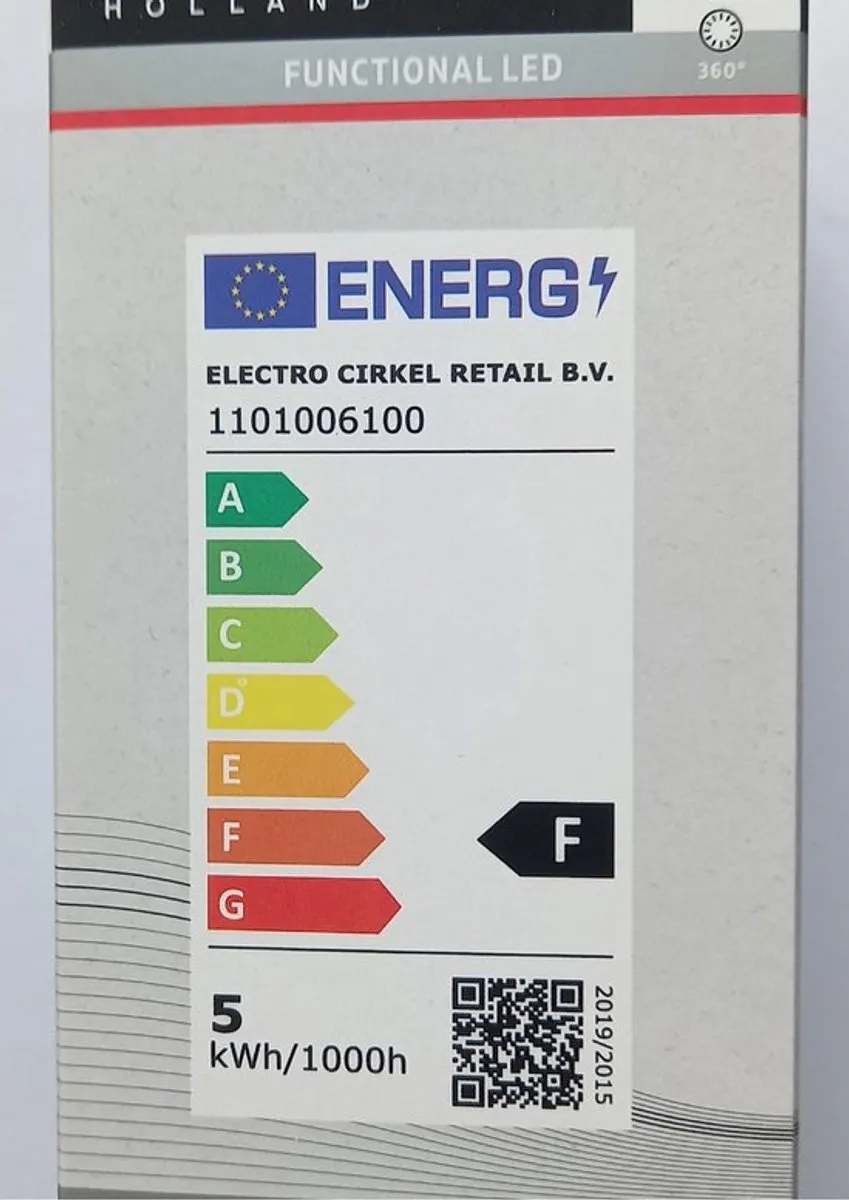 Calex LED Lamp 4.5W E27 470lm 2700K - 4 Stuks