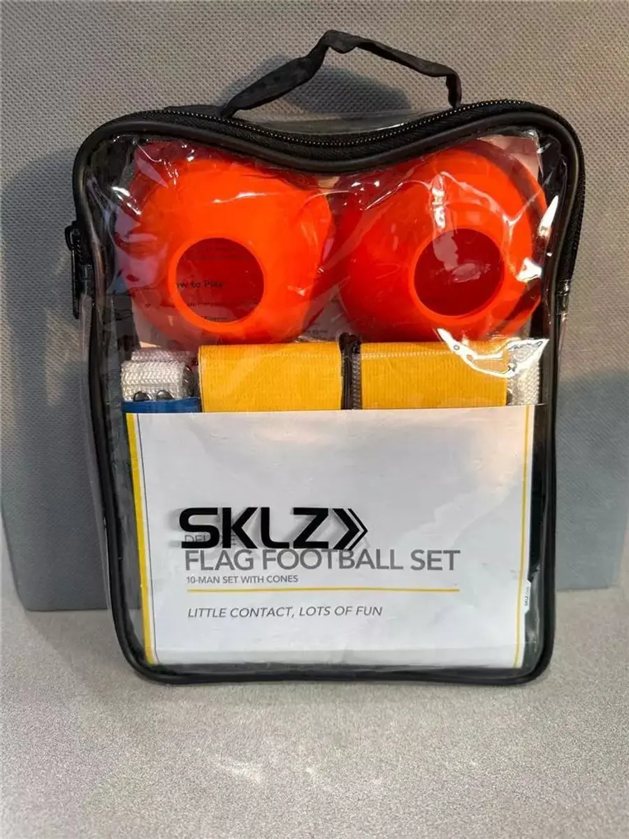 Sklz 10-Men Flag Football Set - Deluxe - 10 Riemen, 20 Vlaggen