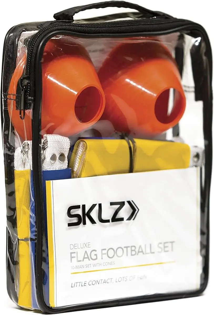 Sklz 10-Men Flag Football Set - Deluxe - 10 Riemen, 20 Vlaggen