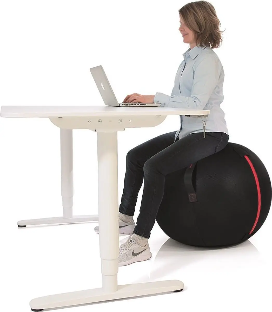 Gymstick Office Ball 65cm - Zwart