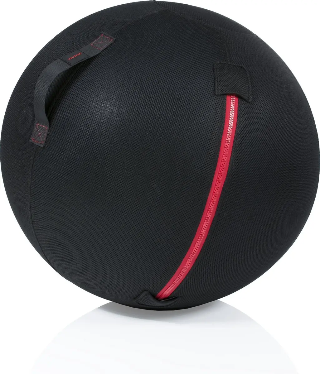 Gymstick Office Ball 65cm - Zwart - afbeelding 6 van 6