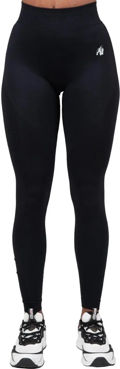 Gorilla Wear Whitney Seamless Leggings XS/S - Zwart