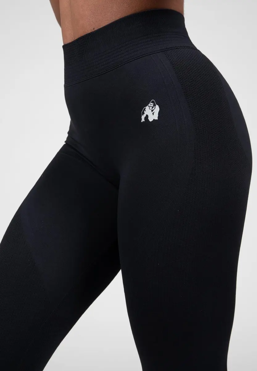 Gorilla Wear Whitney Seamless Leggings XS/S - Zwart