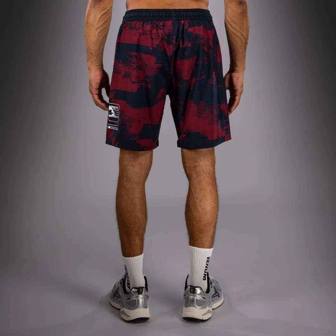 UFC Zenith x Venum Authentic Fight Week Short - Marineblauw/Bordeauxrood XXL
