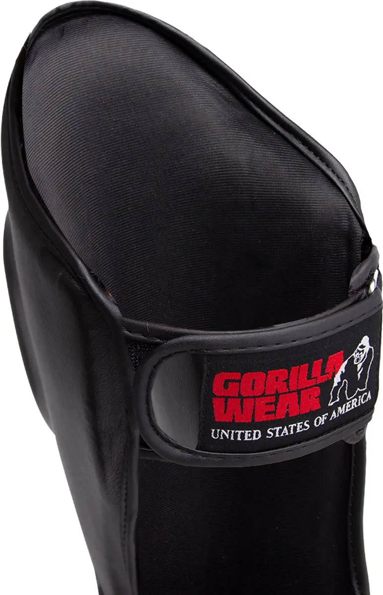 Gorilla Wear Mosby Scheenbeschermers XL - Zwart