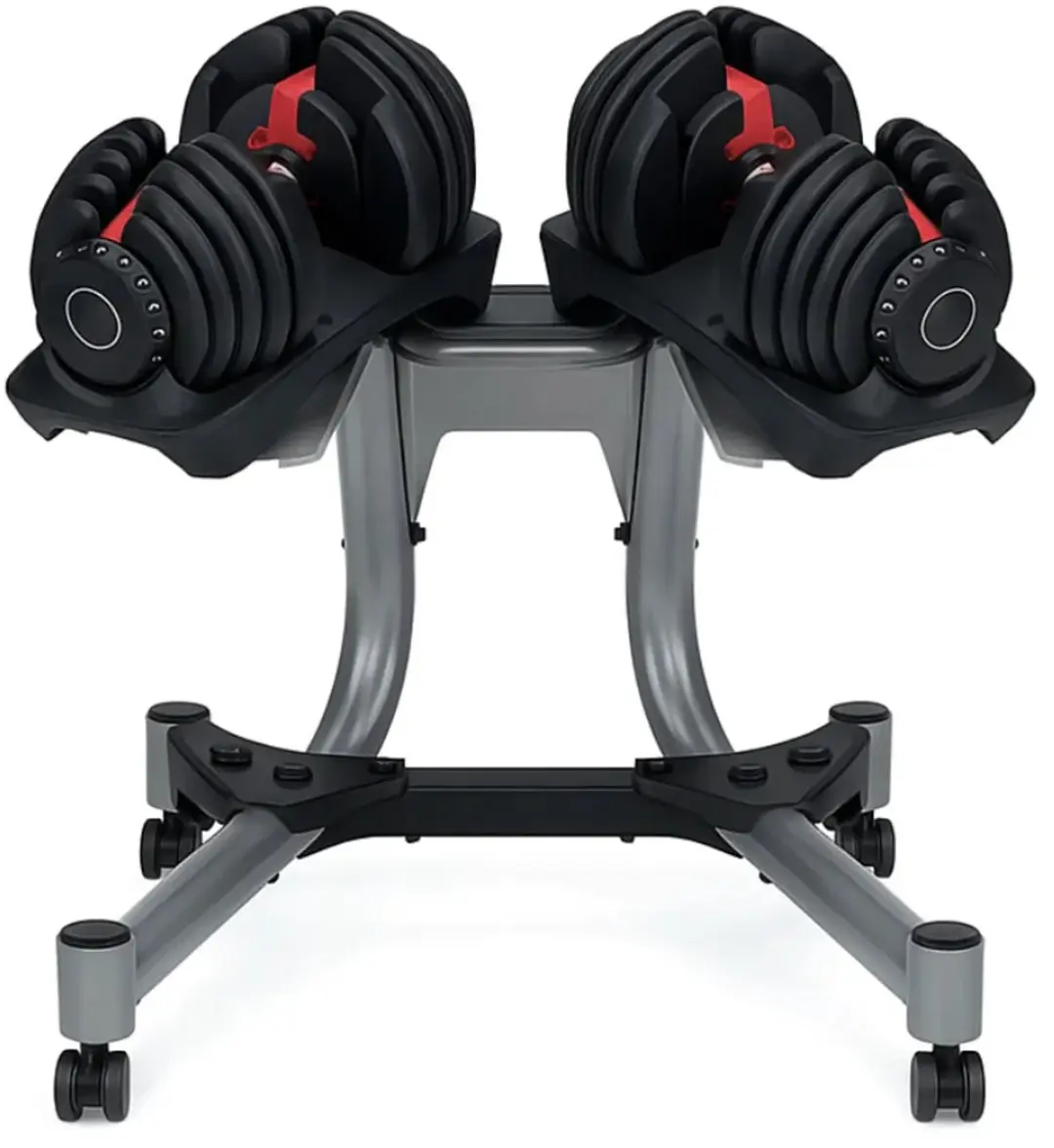 Toorx MCR Verstelbare Dumbbells - Zilver