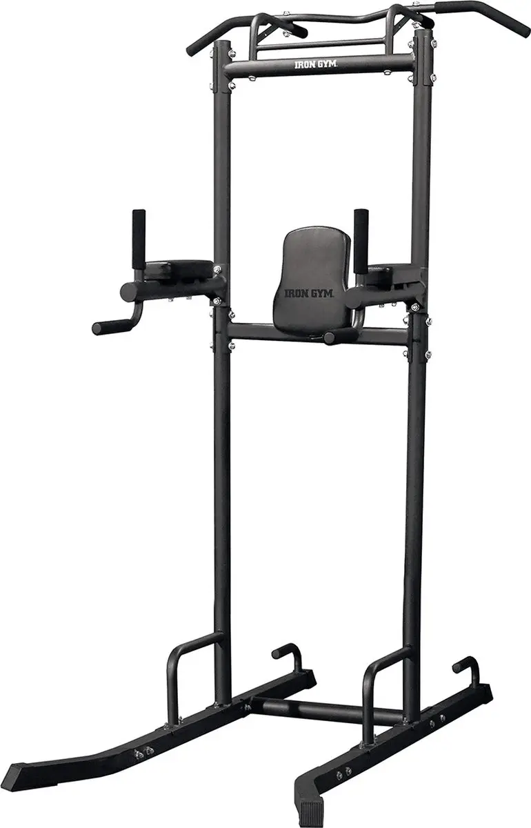 Iron Gym Power Tower Fitnessapparaat - Zwart