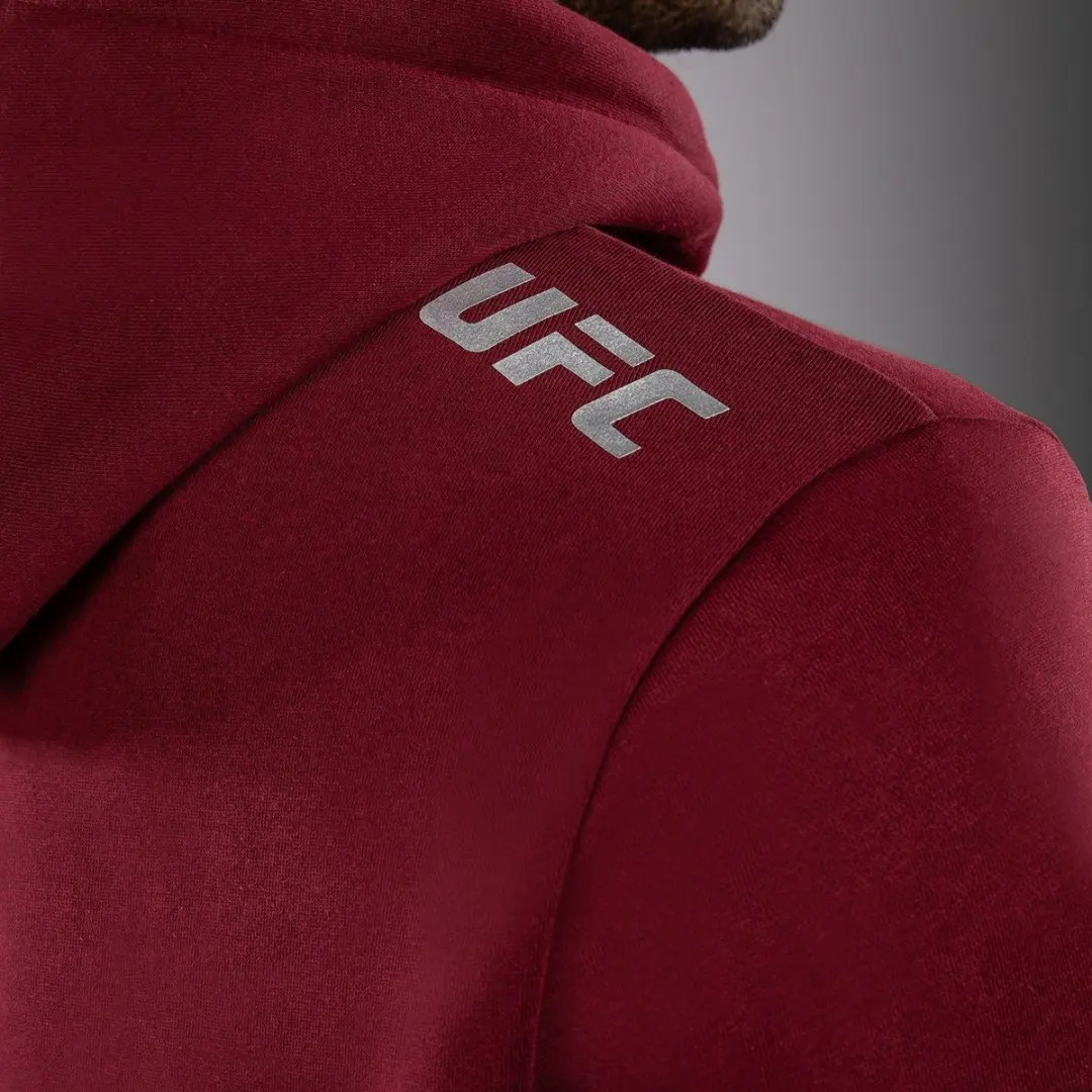 UFC Zenith x Venum Authentic Fight Week Hoodie - S - Bordeauxrood