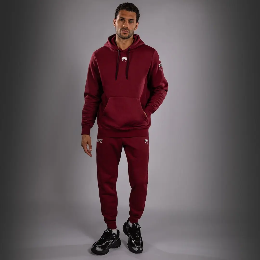 UFC Zenith x Venum Authentic Fight Week Hoodie - S - Bordeauxrood