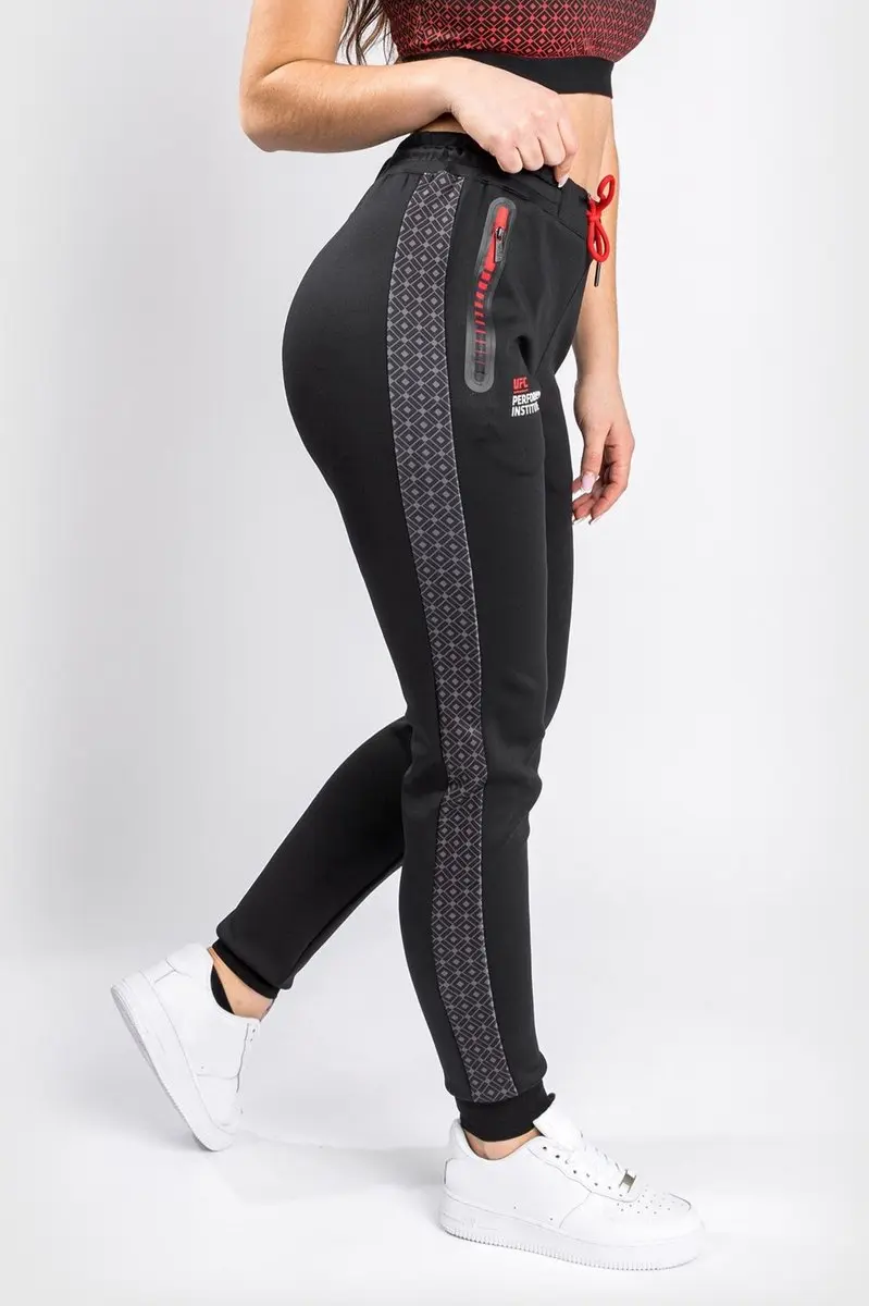 UFC Venum Joggingbroek Dames - XL - Zwart/Rood