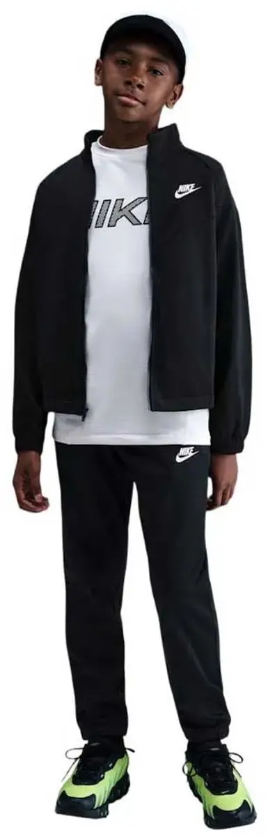 Nike Hq9315 Trainingspak - 116 (7-8 jaar) - Zwart/Wit