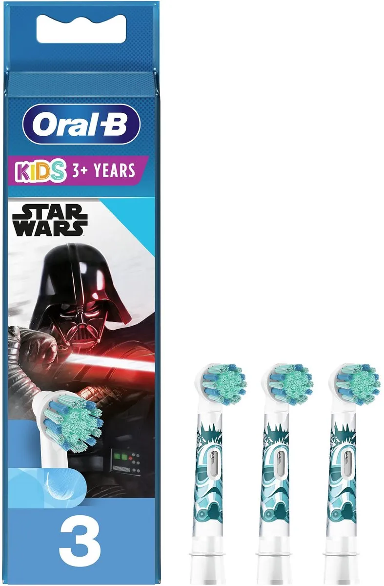 Oral-B Kids Disney Star Wars Opzetborstels 3 Stuks - Extra Soft