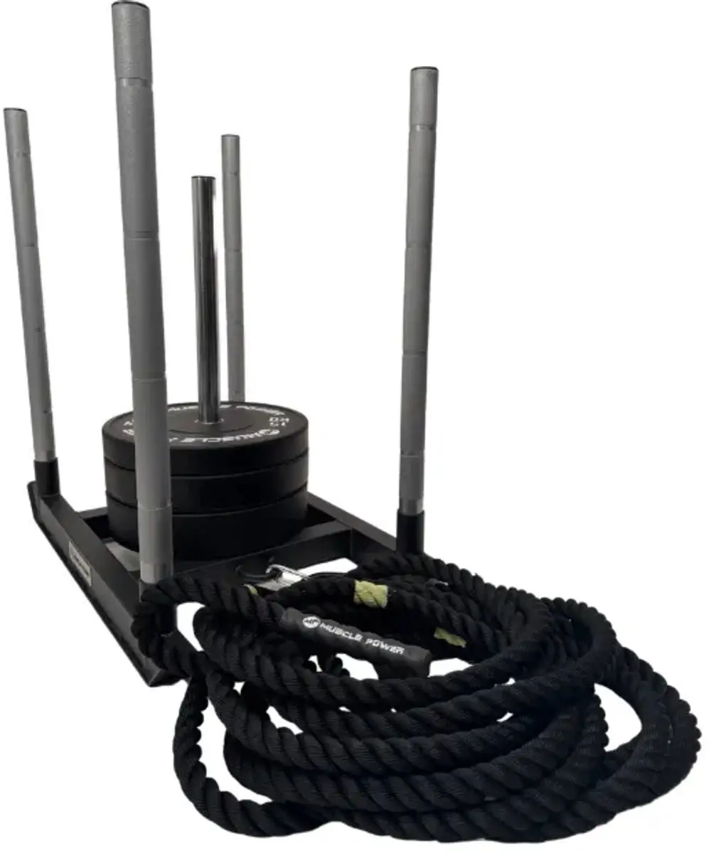 Muscle Power Competitie Sled - Zwart