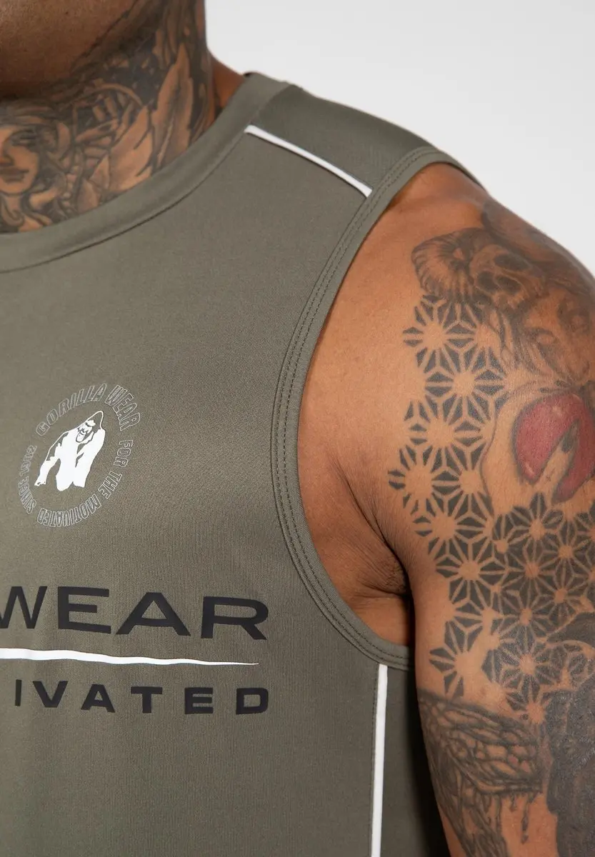 Gorilla Wear Broxton Tanktop - Legergroen