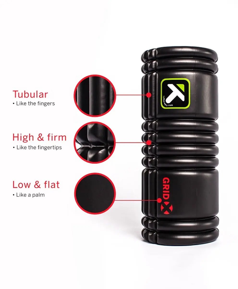 TriggerPoint The Grid X Foam Roller - Intensief - Zwart