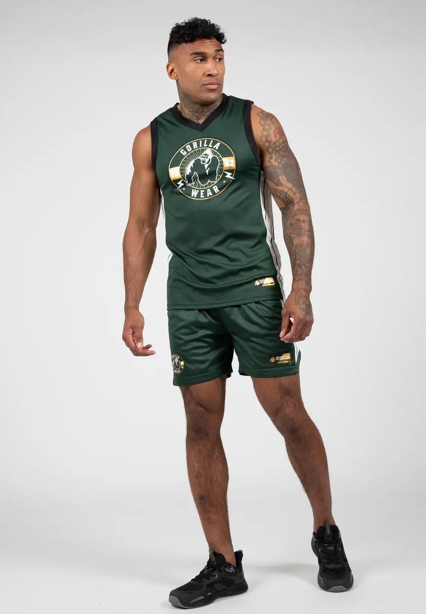 Gorilla Wear Orlando Shorts - Groen S - afbeelding 6 van 6