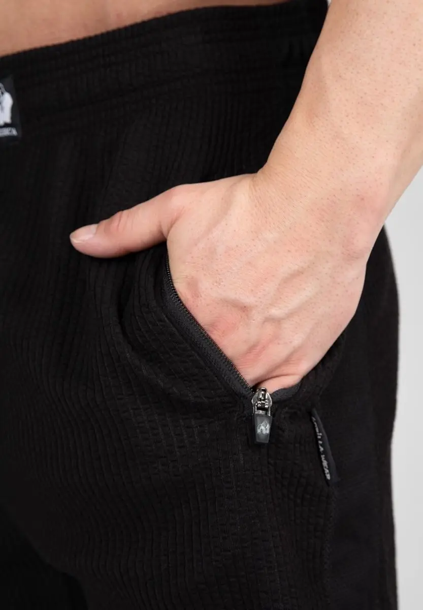 Gorilla Wear Augustine Shorts - Zwart/Rood