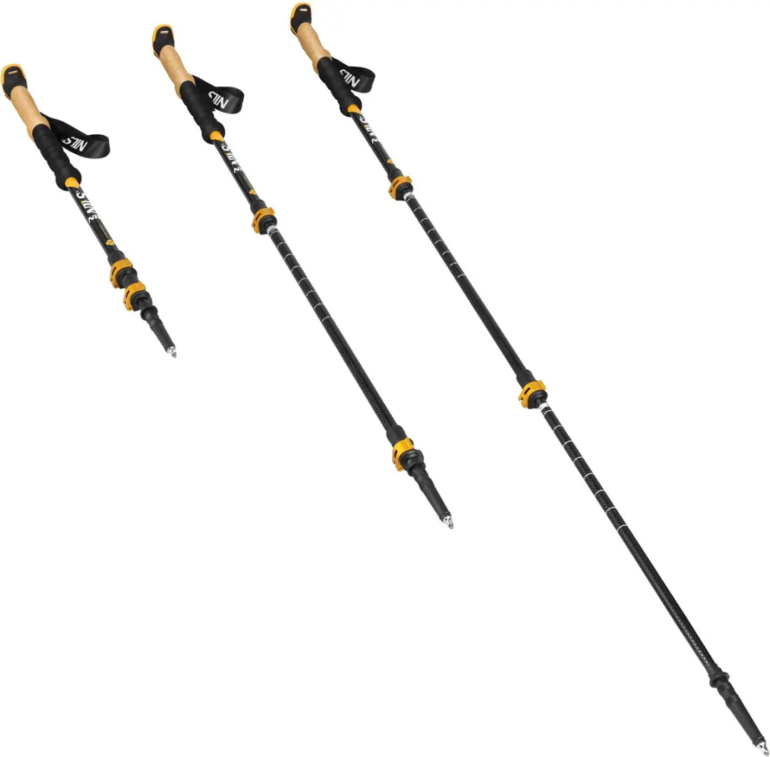 Nils TK8605 Trekkingstokken Aluminium 7075 - Geel/Zwart - afbeelding 6 van 6
