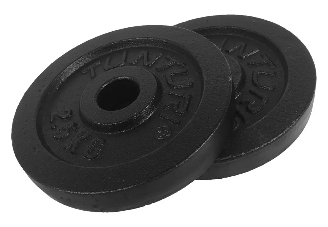Tunturi Halterschijven 2x2,5kg Ø30mm
