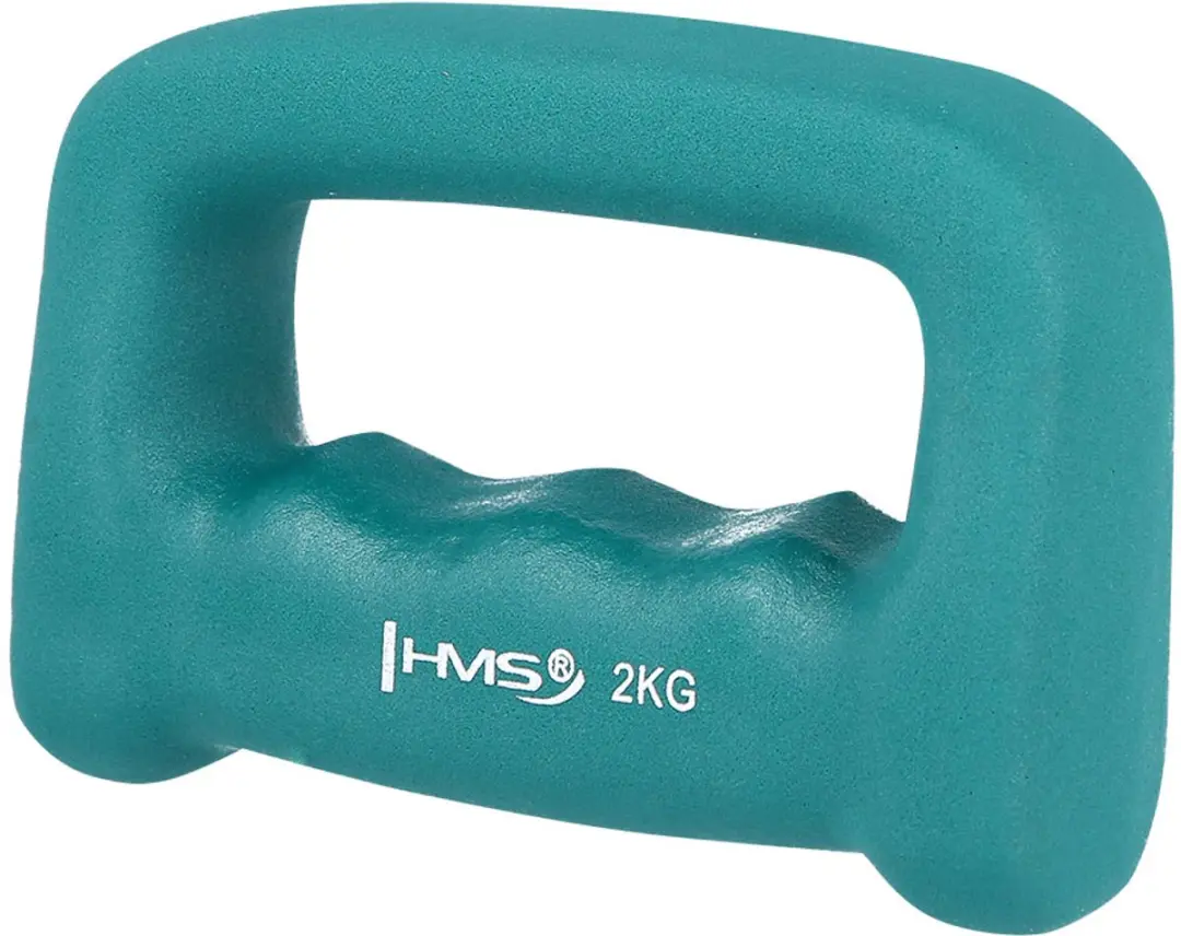 HMS Neopreen Dipping Dumbbell 2 kg - Turquoise