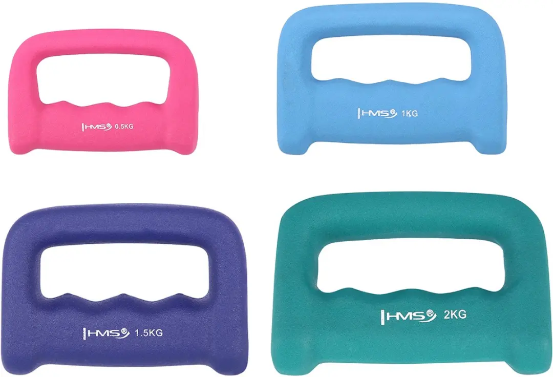 HMS Neopreen Dipping Dumbbell 2 kg - Turquoise