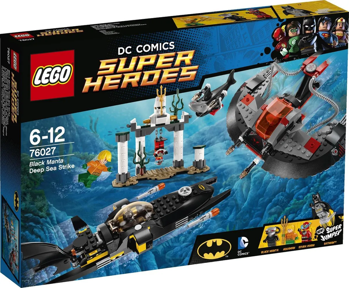 LEGO Super Heroes Black Manta Diepzee Aanval 76027