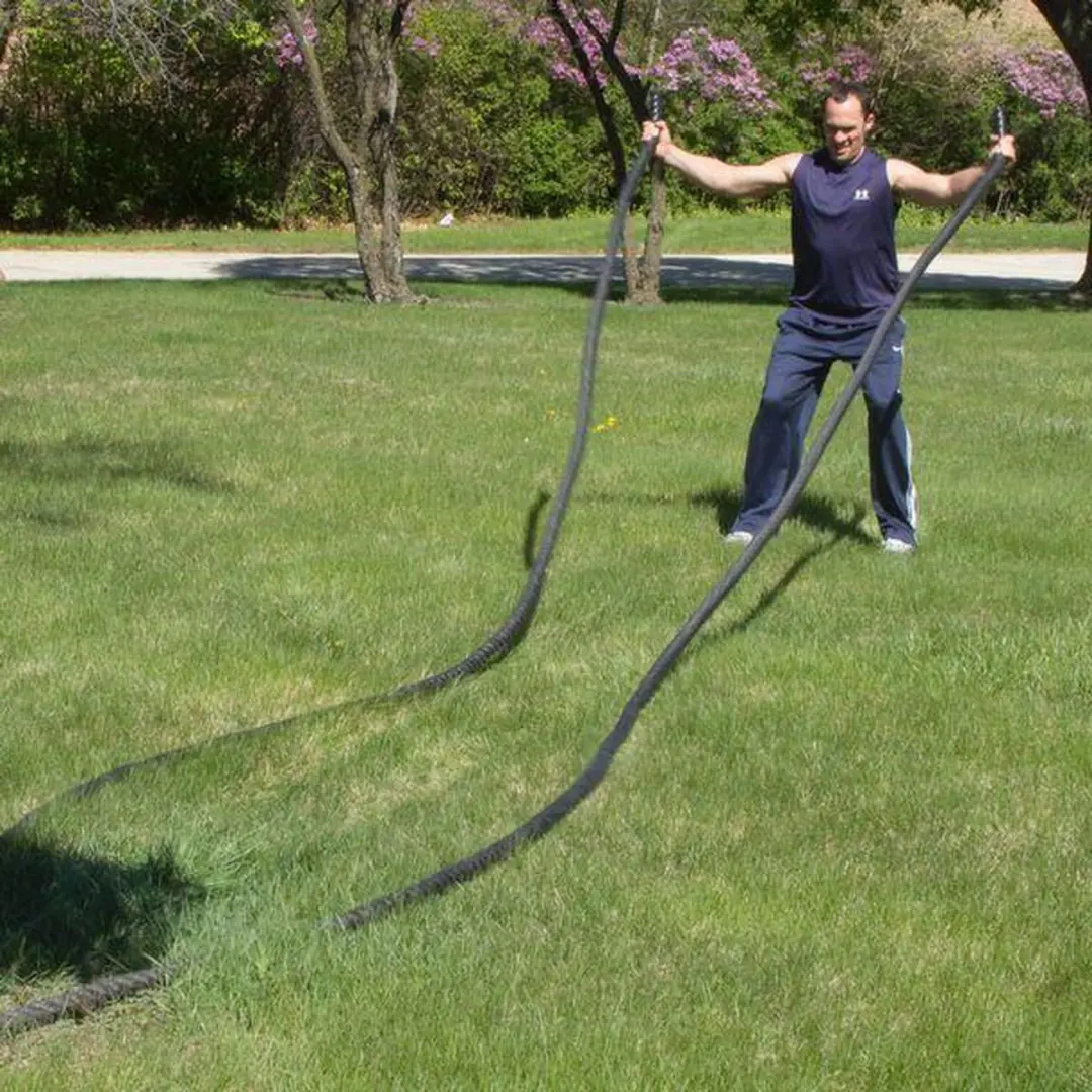 Body-Solid Battle Rope 5cm - 9m - Zwart