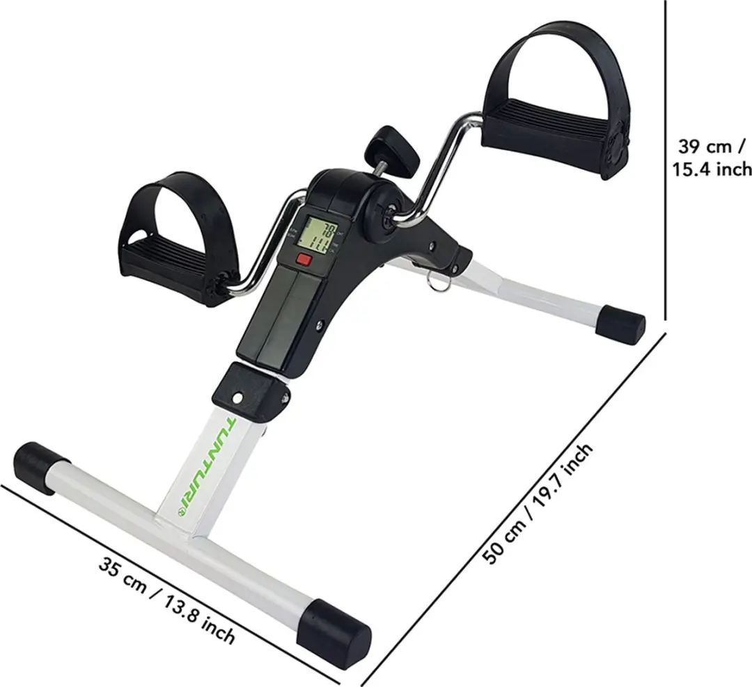 Tunturi Mini Bike Stoelfiets inklapbaar - Zwart/Wit