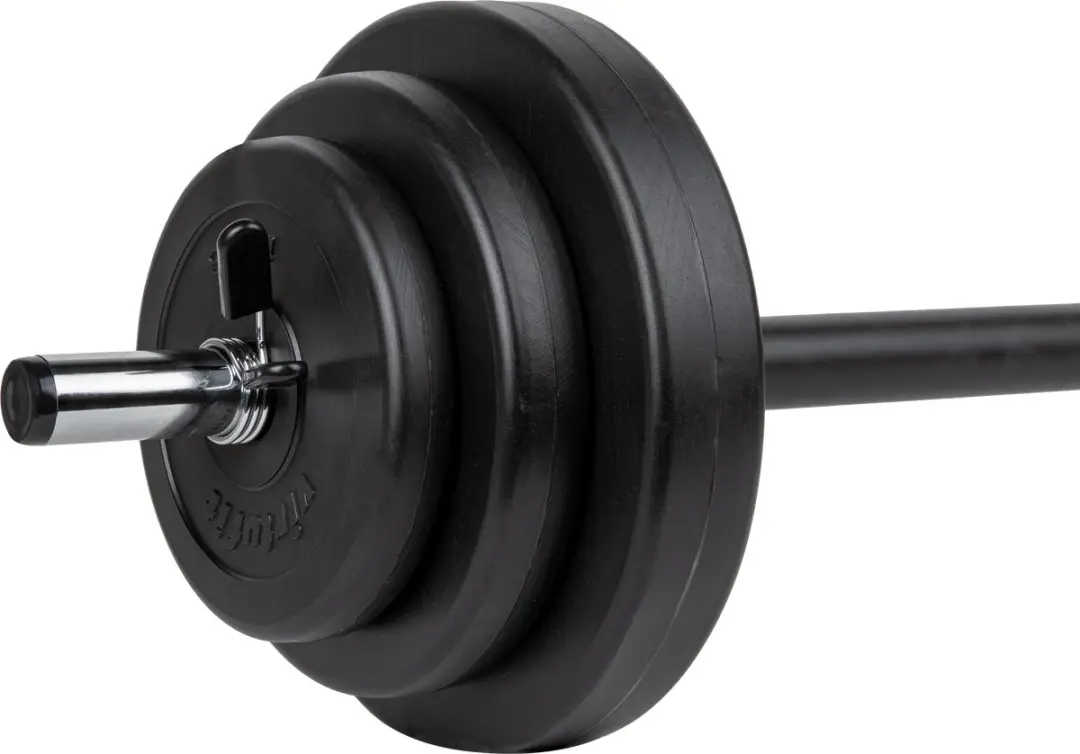 Virtufit Aerobic Pump Halterset 20kg - Zwart/Vinyl
