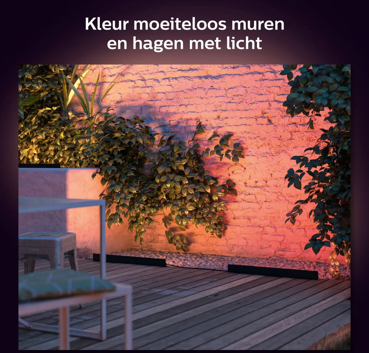 Philips Hue Amarant Verstraler - Zwart