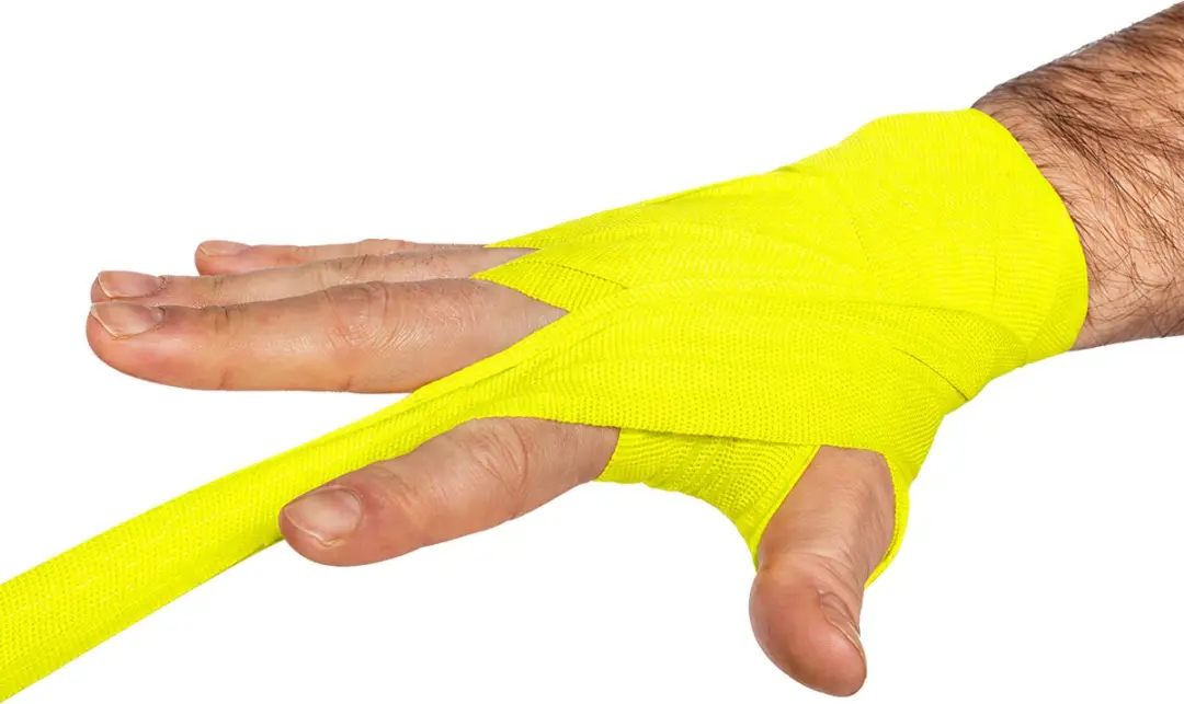 Gorilla Wear Boksbandage Geel - 3m