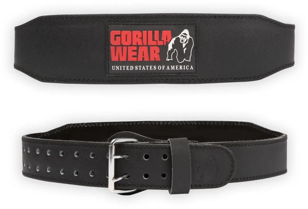 Gorilla Wear Leren Sportriem 4 Inch