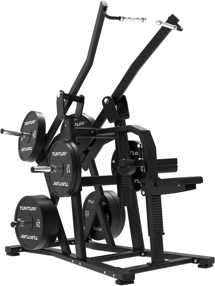 Tunturi Platinum Wide Lat Pulldown Krachtstation - 200 kg - Zwart