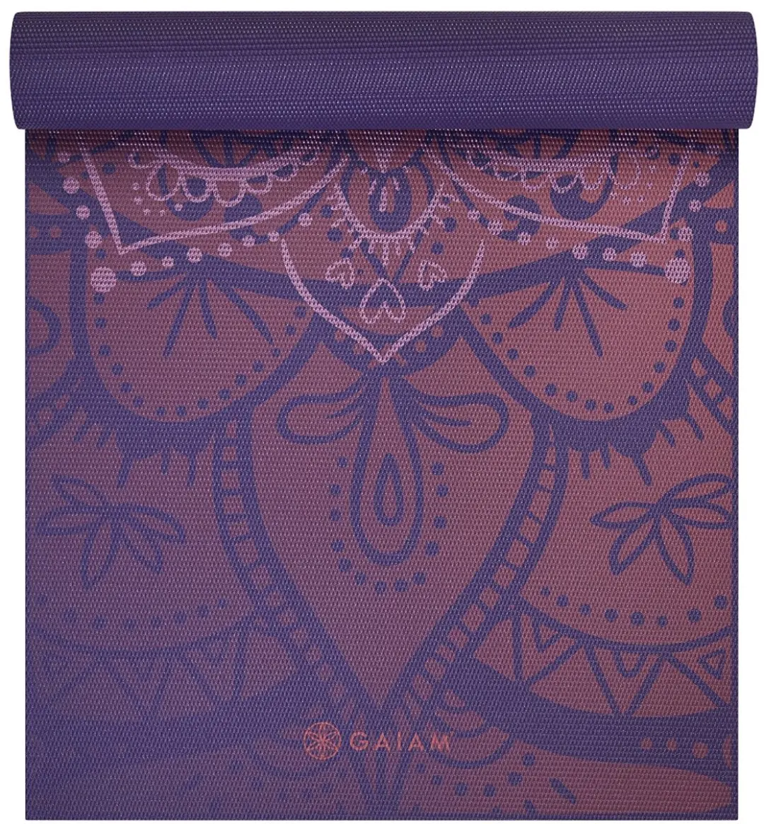 Gaiam Premium Metallic Yoga Mat 6mm