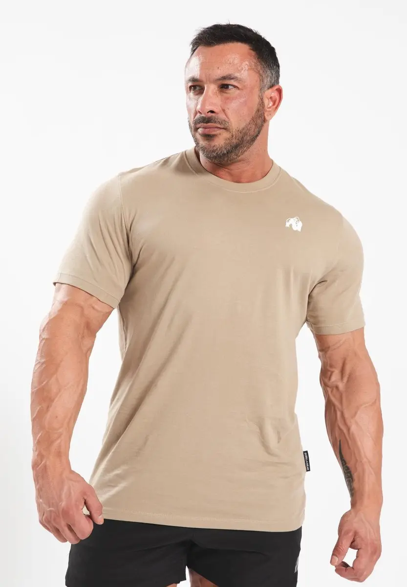 Gorilla Wear Oregon T-shirt Beige - S