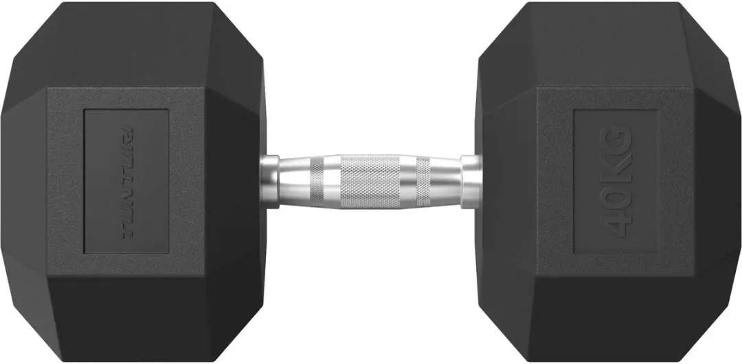 Tunturi Platinum Hexa Dumbbell 40g - Zwart