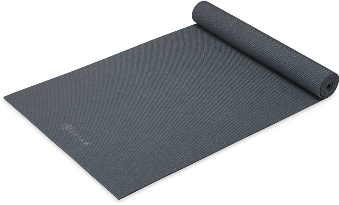 Gaiam Yoga Mat Folkstone Grey 4mm