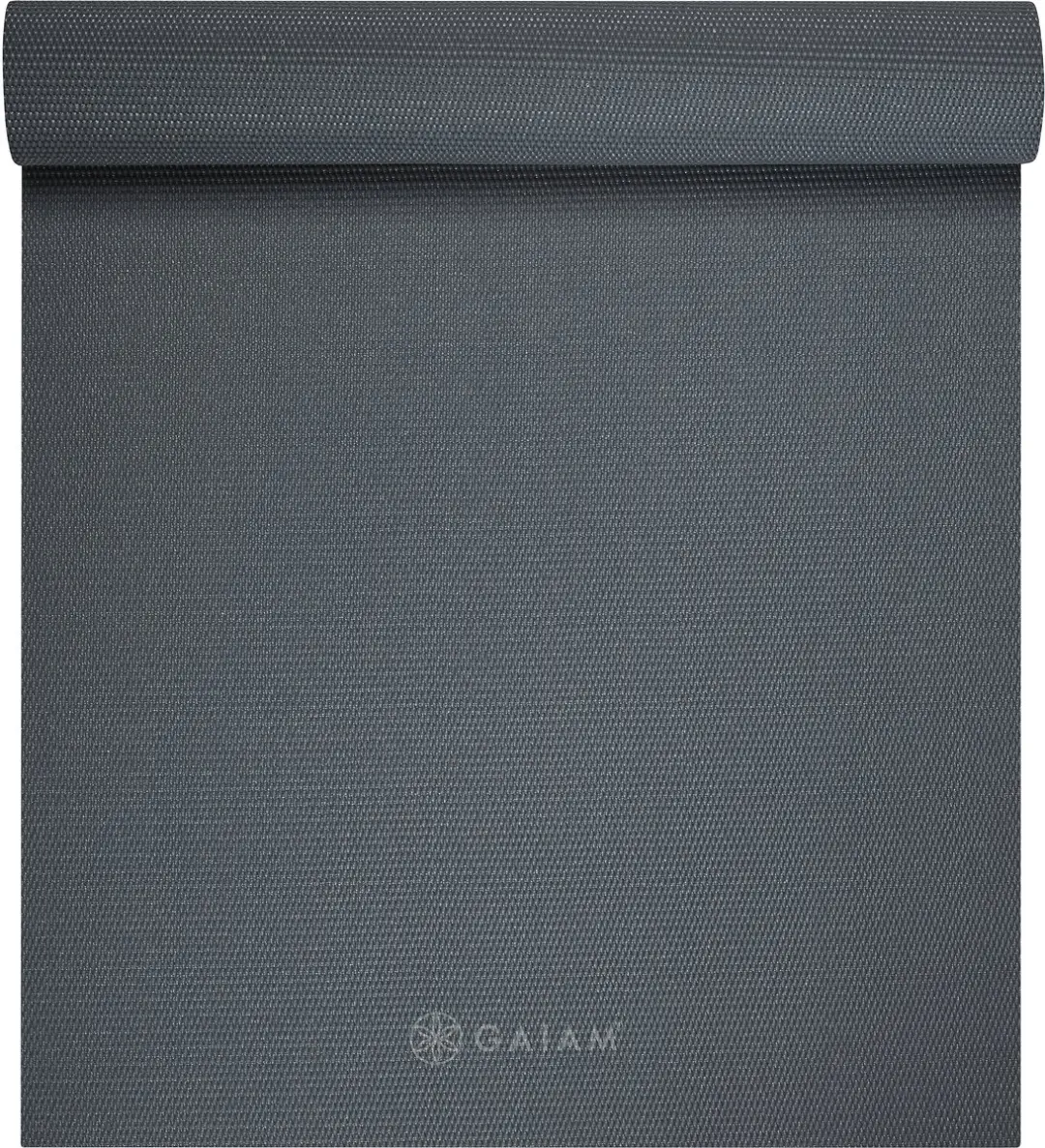 Gaiam Yoga Mat Folkstone Grey 4mm