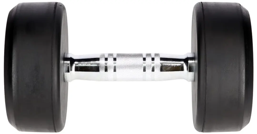 HMS HG PRO Rubber Dumbbell 9kg - Zwart