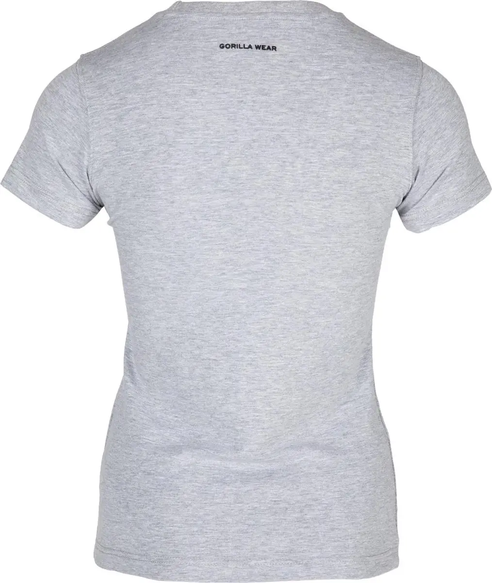 Gorilla Wear Estero T-shirt - Grijs Gemêleerd - XS