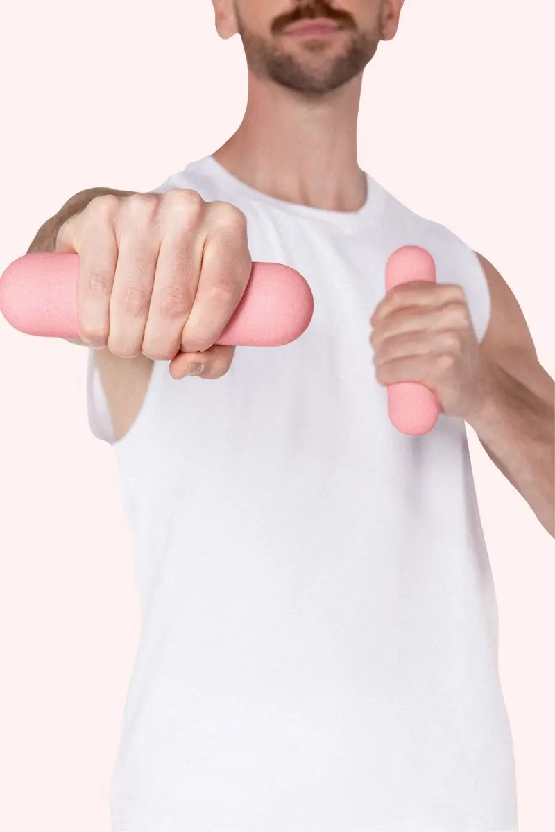 Bala Bars Dumbbells 1,5 kg - 2 Stuks - Roze