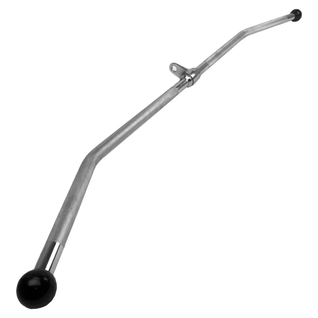 Tunturi Lat Pulley Bar 120cm - Zwart/Zilver