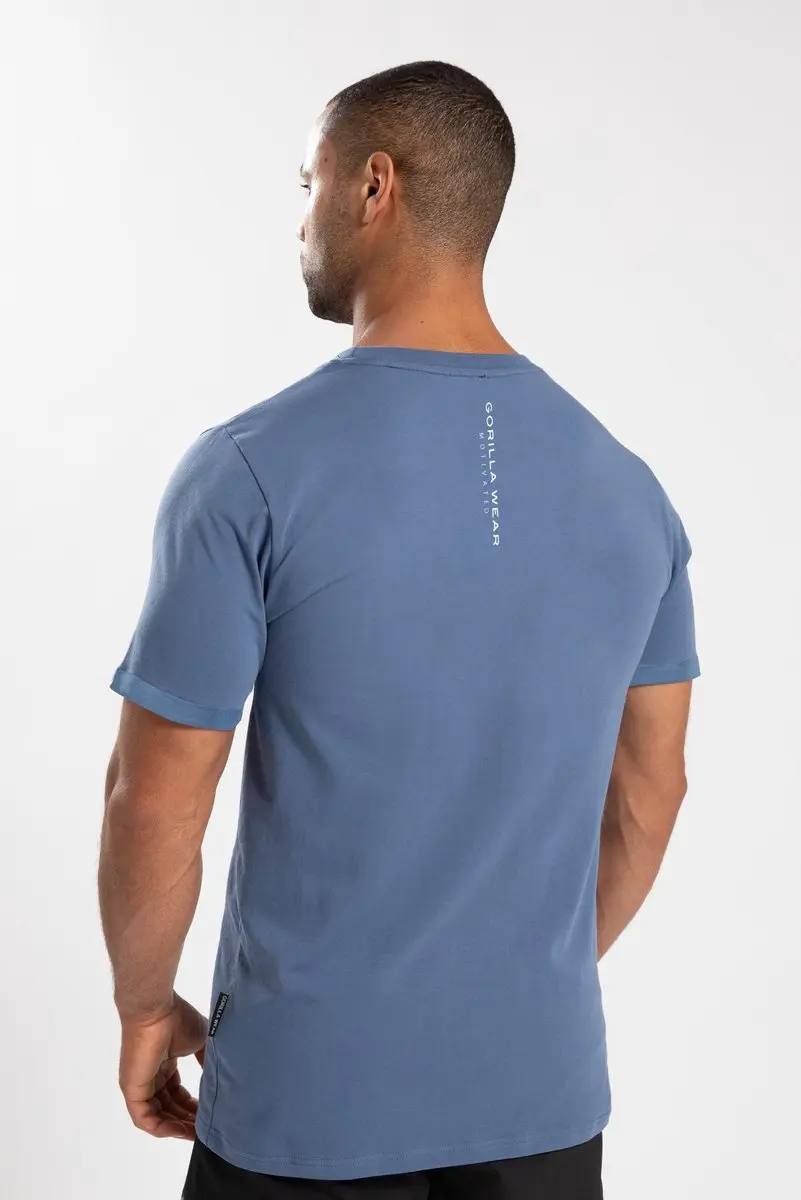 Gorilla Wear Bradley T-shirt - Coronet Blauw S