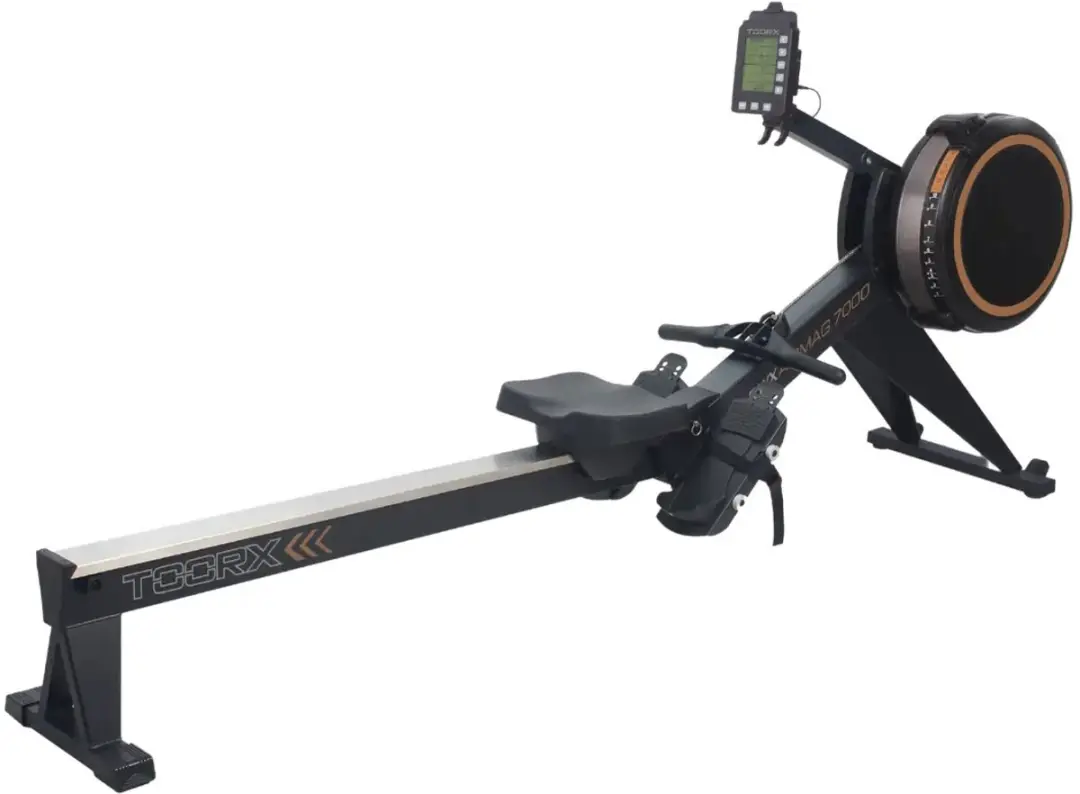 Toorx RWX AIRMAG 7000 Roeitrainer - 16 Niveaus - Hartslagfunctie - Zwart