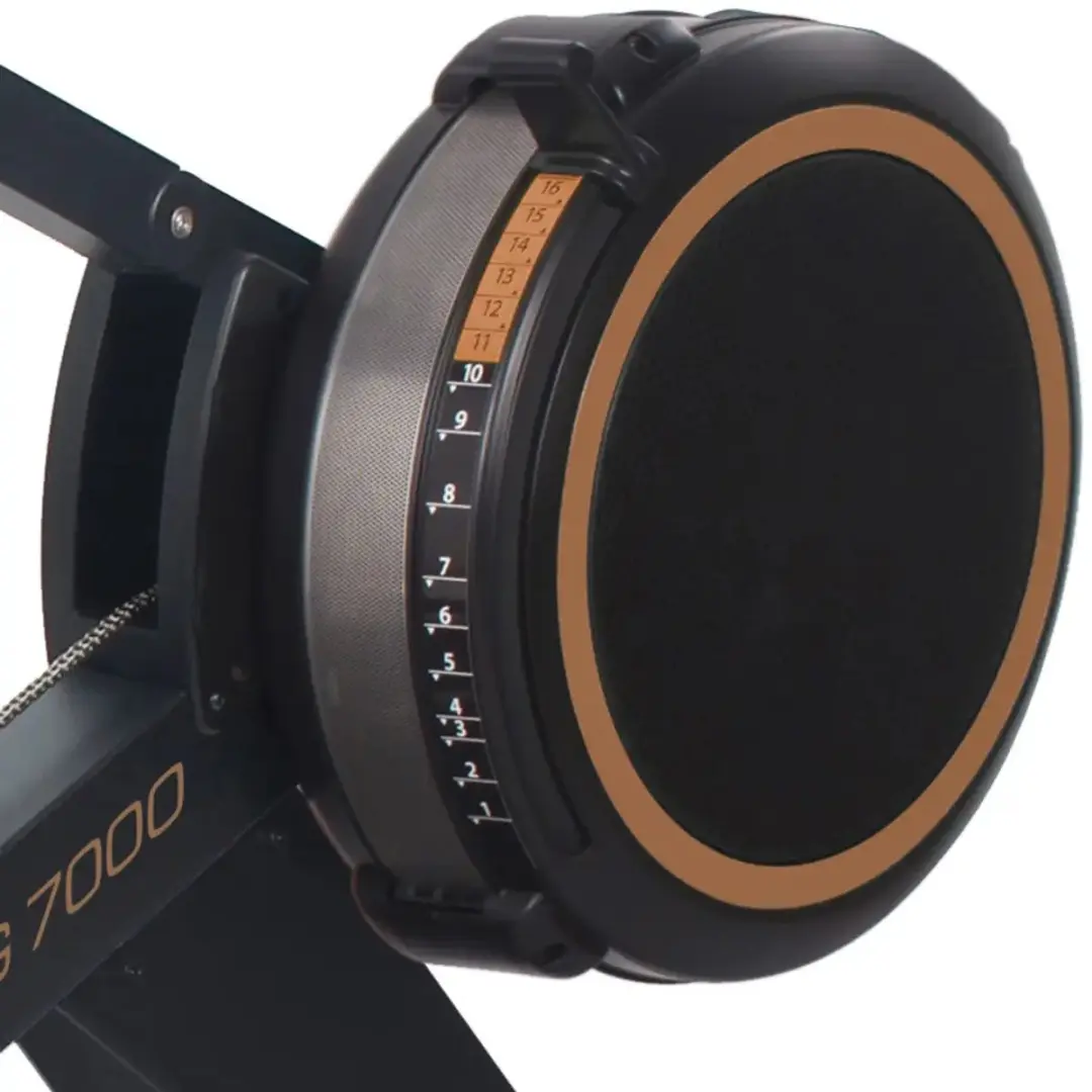 Toorx RWX AIRMAG 7000 Roeitrainer - 16 Niveaus - Hartslagfunctie - Zwart