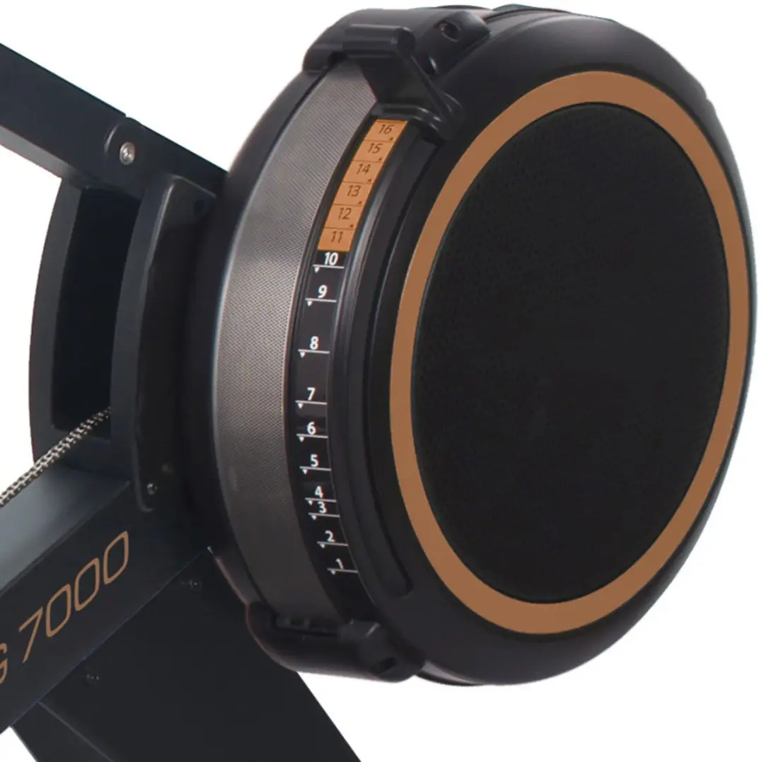 Toorx RWX AIRMAG 7000 Roeitrainer - 16 Niveaus - Hartslagfunctie - Zwart