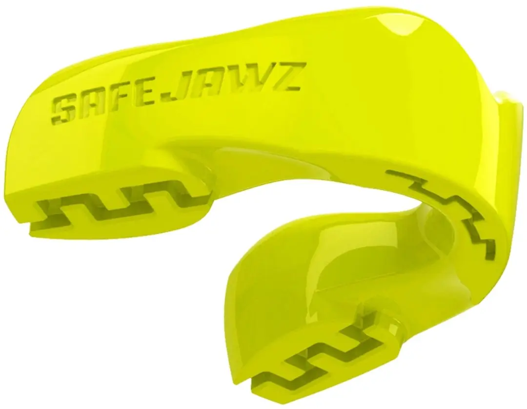 Safejawz Intro-Series Fluor Gebitsbeschermer Geel Junior
